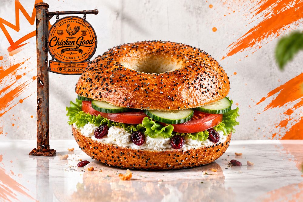 🥬 Veggie Bagel
